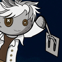grasshorse halloween shocking voodoo love story GIF