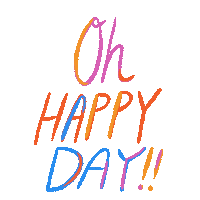 Happy Good Day Sticker by Zoe Wodarz