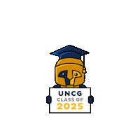Spiro Sticker by UNCG