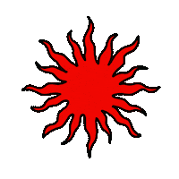 Rainbow Spinning Sticker