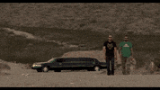 FullMag boom explosion slow motion walk away GIF