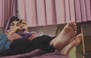 Laughter Feet GIF