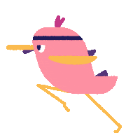 On My Way Run Sticker