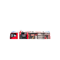 WSchmittGmbHFeuerwehrtechnik fire truck schmitt feuerwehrauto rosenbauer Sticker