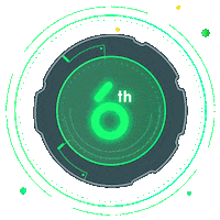 6Th Anniversary Sticker by KuCoin