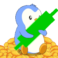 Crypto Penguin Sticker by Pudgy Penguins