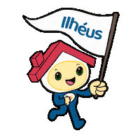 Happy Flag Sticker by IBS Imóveis Bahia Sul