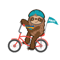 bike bicycle Sticker by PBOT Info