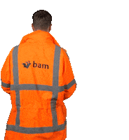 BAM-Infra-Nederland leon bam leon de wit bam rail Sticker