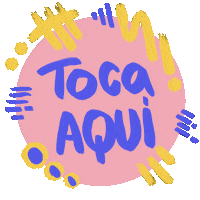 Tap Here Sticker