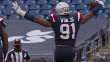 Happy Deatrich Wise GIF by New England Patriots