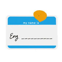 My Name Is Hello Sticker