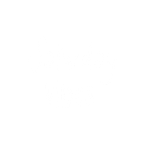 Vibing Saturday Morning Sticker