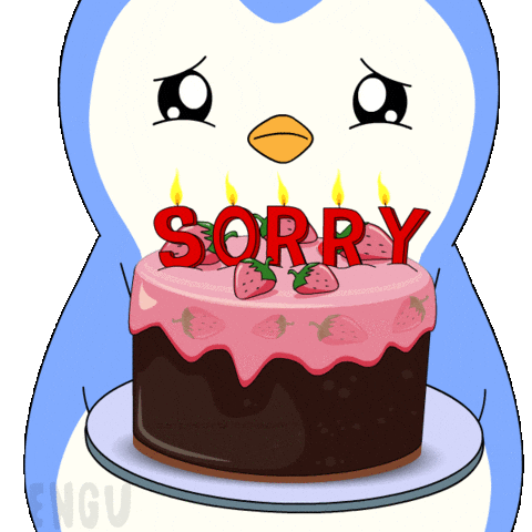 Sad Excuse Me GIF by Pudgy Penguins