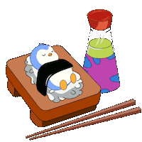 Tired Good Night Sticker by Pudgy Penguins