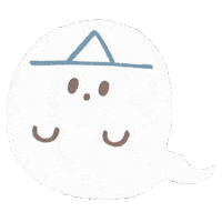 Summer Ghost Sticker