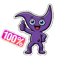 Hundred Percent Sticker by CwaZyVerse
