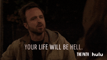 Threaten Aaron Paul GIF by HULU