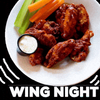 thewismerhouse wings drums chicken wings ranch GIF