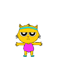 Cat Go Sticker