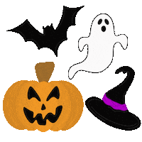 Halloween Ghost Sticker