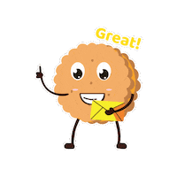 Great Sticker by Julie's Biscuits