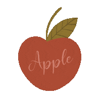 Apple Fruit Sticker