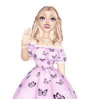 Alice Hello Sticker by Bel Diniz