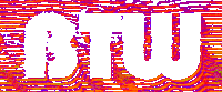 Art Glitch Sticker