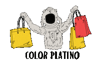 Sticker by Color Platino