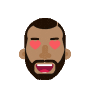 Bbb Barba Sticker by yogomotion