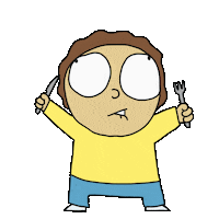Hungry Food Sticker by Kennymays