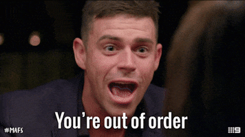 Angry Channel 9 GIF by Married At First Sight Australia