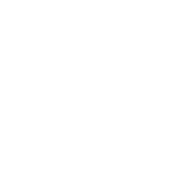 BombesCreatives logo white black marketing Sticker
