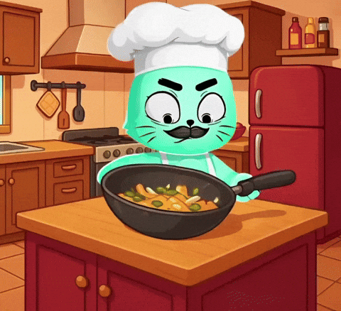 Chef Cooking GIF by Hero Galaxy NFT