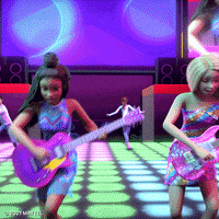 Dance Rock Out GIF by Barbie