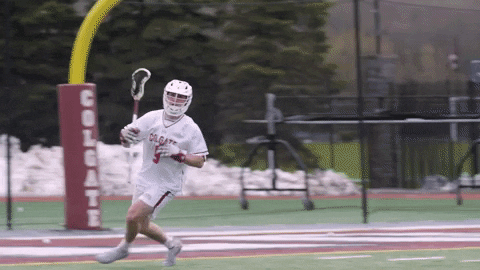 Goal Lacrosse GIF by Colgate Athletics