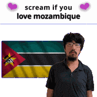 Mozambique Sticker