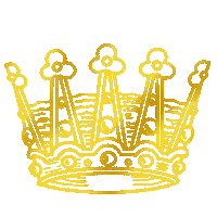 Queen King Sticker