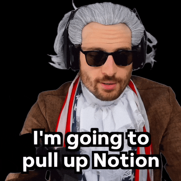 Notion Being Productive GIF