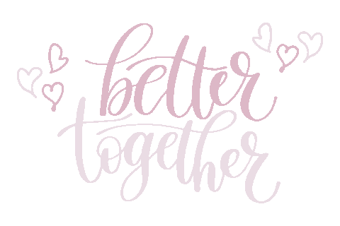 Better Together Love Sticker by Sênika Para Casar