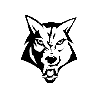 mytimberwolf wolf tw wolfie woodchipper Sticker