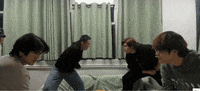 Friends Samurai GIF