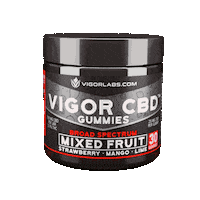 vigorlabs cbd gummies vigor labs vigor cbd vigorcbd Sticker