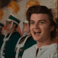 Surprised Stranger Things GIF