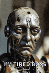 Tired Ai GIF