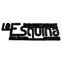 laesquinabarrestaurant la esquina laesquina Sticker