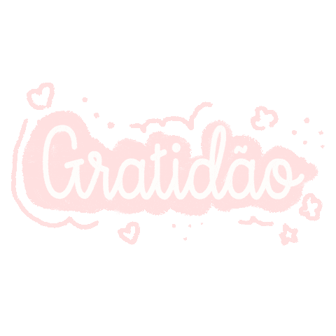 Branco Gratidao Sticker by Estúdio Amei