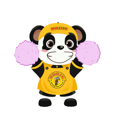 Panda Sticker by MR. DIY