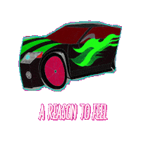 Art Speeding Sticker by A Reason To Feel
